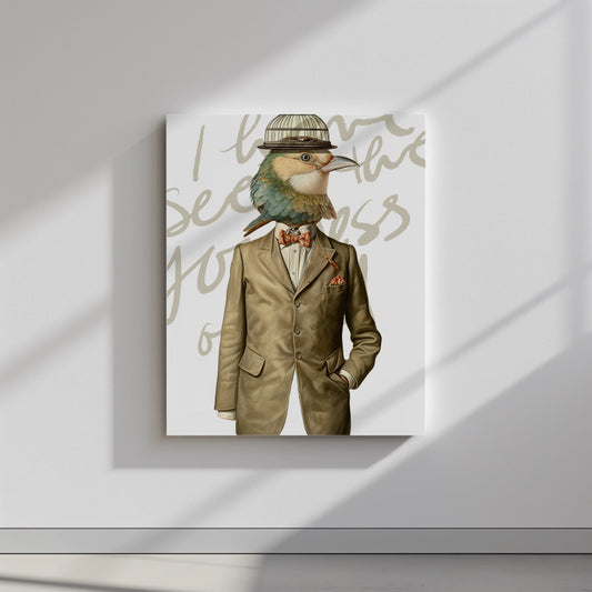 Quadro canvas birdman