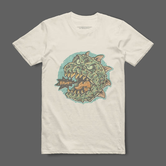 Ferocious Monster Graphic Tee Fun Casual Wear