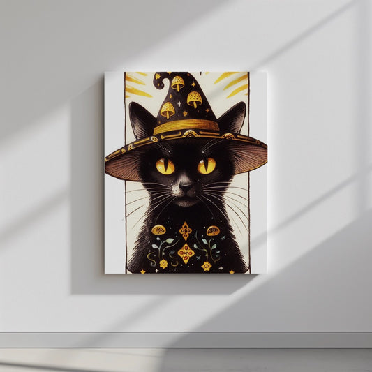 Quadro canvas stregatto