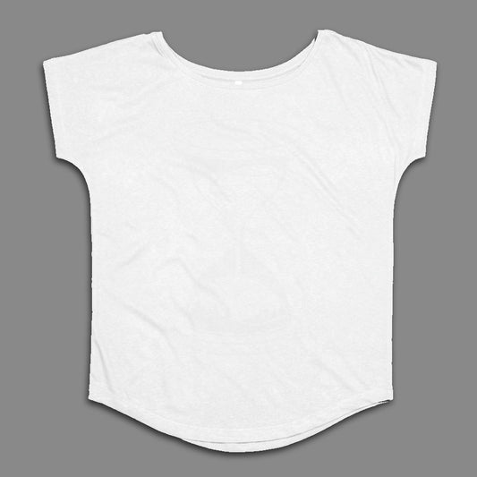 Casual Loose Fit White T-Shirt for Everyday Wear