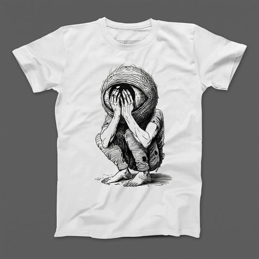 Artistic Illustrated Figure Design T-shirt product