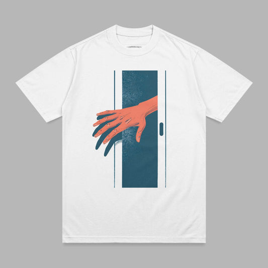 Outstretched Hand Darkened Gateway Art Print product type