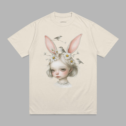 Rabbit Ear Girl Daisy Crown Birds Whimsical product type