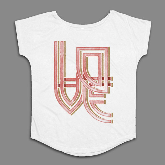 Vintage Inspired Graphic Love Letters T-shirt