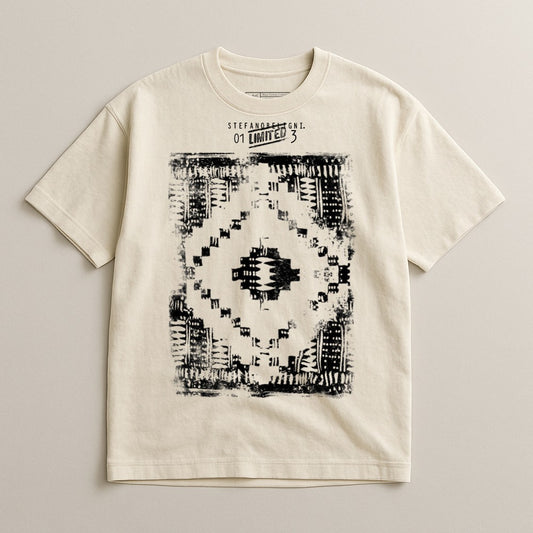 Geometric Patterned Limited Edition T-shirt Product