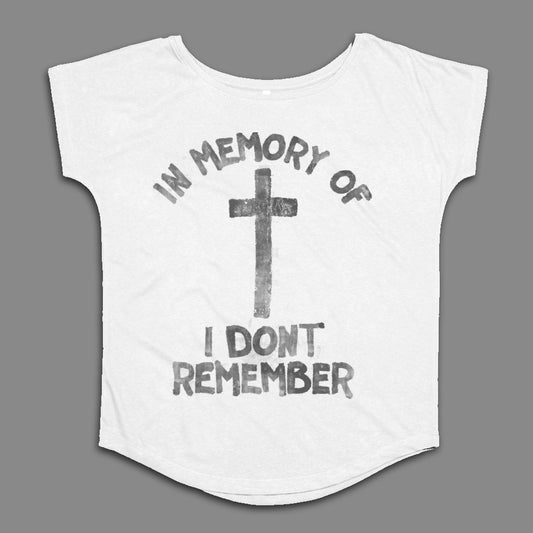 In Memory of I Don't Remember Graphic T-Shirt