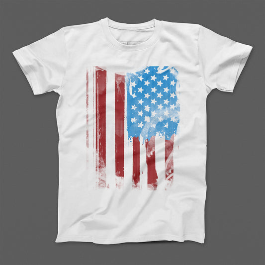 T-shirt donna boyfriend FlagUSA
