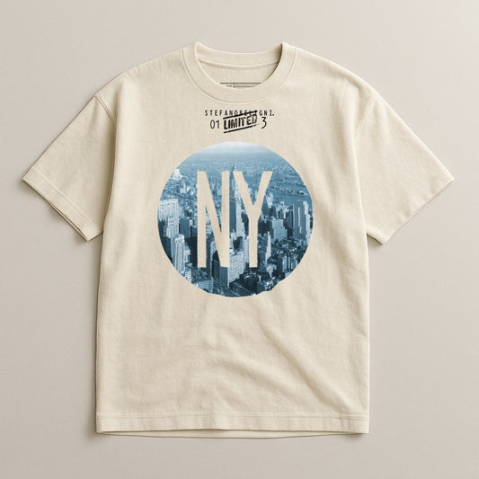 NY City Skyline Graphic Tee Shirt