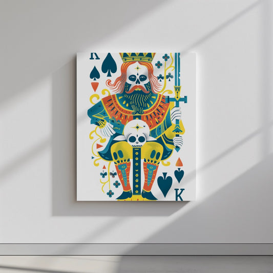 Quadro canvas rei-morto