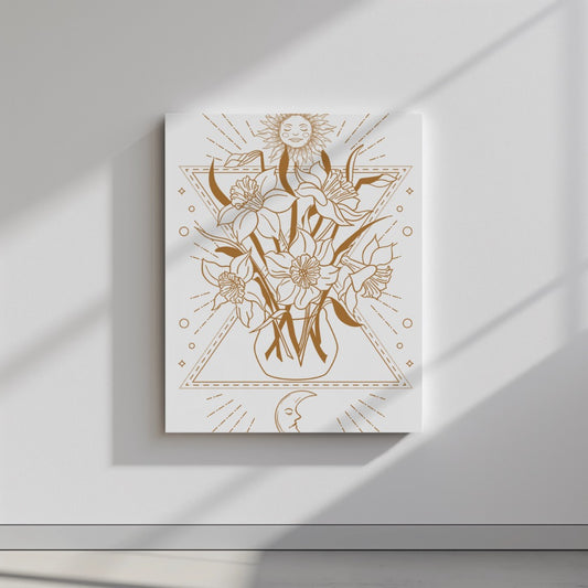 Quadro canvas Green-Witch