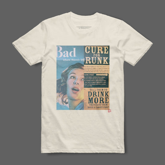 Vintage Poster Graphic White T-shirt