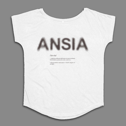 ANSIA Graphic Tee with Definition Print Design
