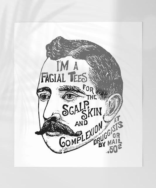 Facial Tees for the Scalp Skin and Complexion Artwork