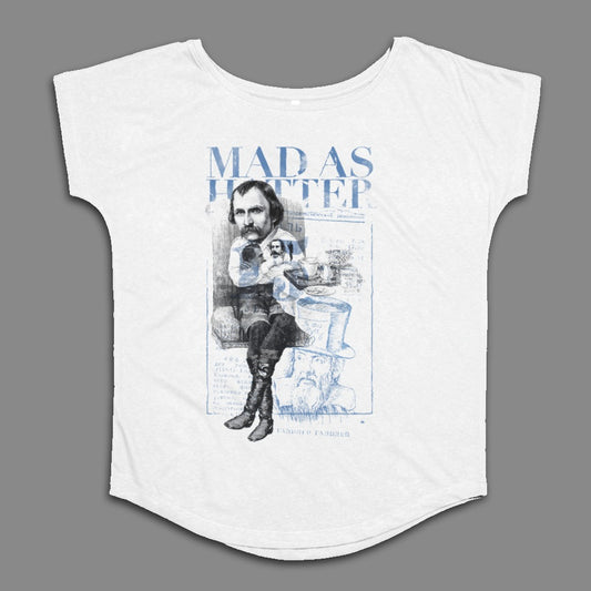 Mad As A Hatter Graphic Print T-shirt