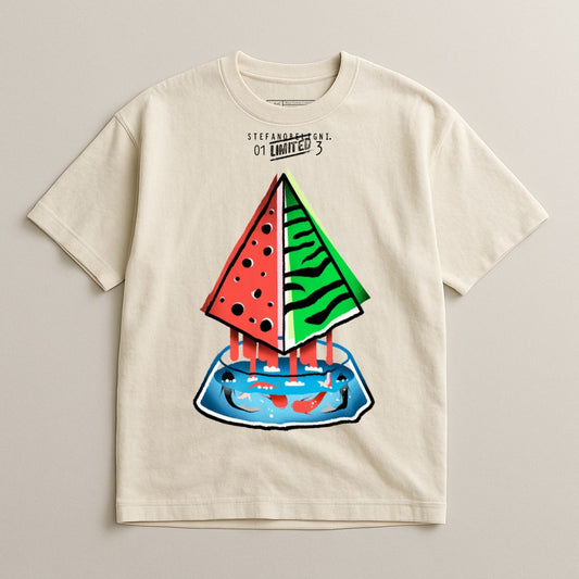 Artistic Limited Edition Abstract Design T-shirt