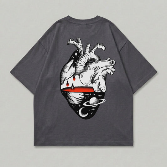 Anatomical Cosmic Heart Planets Moon Stars Bleeding product type