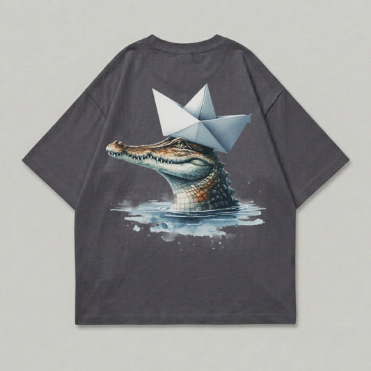Adventurous Crocodile Paper Boat Image Distinctive Product Type
Crocodile
Alligator
Paper Boat
Animal Graphic
Unique Design
Water Creature
Reptile Print
Artistic Image
Cool Crocodile
Novelty Print
Creative Design
Wildlife Art
Swamp Animal
River Life
Humorous Design
Fantasy Animal
Boat Hat
Graphic Tee
Adventure Theme
Distinctive Style