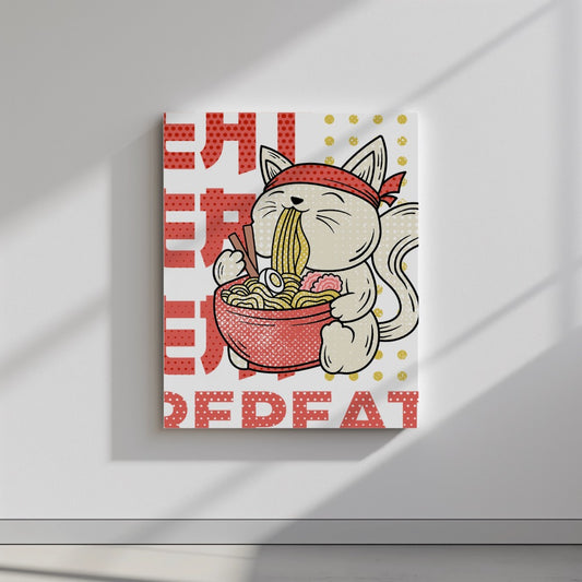Quadro canvas Eat-Repeat