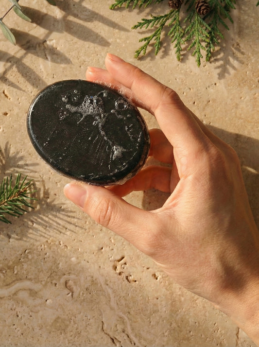 Sapone al Carbone - Eucalipto e Cedro