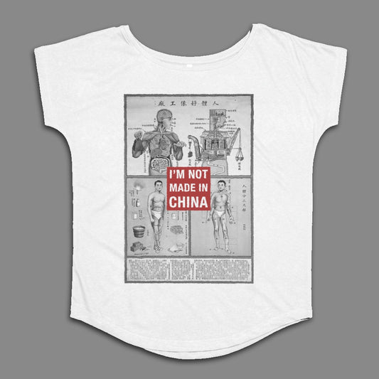 Anatomical Design I'm Not Made in China Statement Shirt