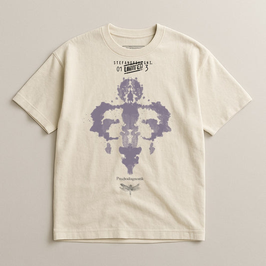 Unique Rorschach Test Inspired Graphic T-shirt