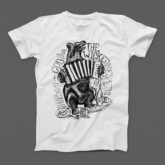 Bear Playing Accordion The Wicked Extreme T-shirt