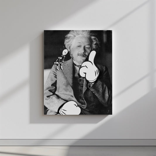 Quadro canvas Einstein