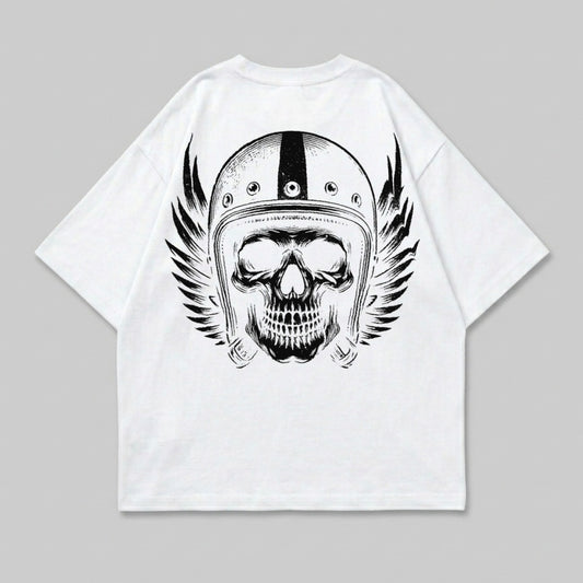 Biker Skull Helmet Wings Graphic Design T-Shirt product type
Skull
Helmet
Wings
Biker
Motorcycle
Graphic Tee
Vintage Style
Retro Rider
Reaper Art
Dark Aesthetic
Streetwear
Cool Design
Unique Print
Apparel
Clothing
Rock Style
Edgy Fashion
Headwear
White Shirt
Art Print