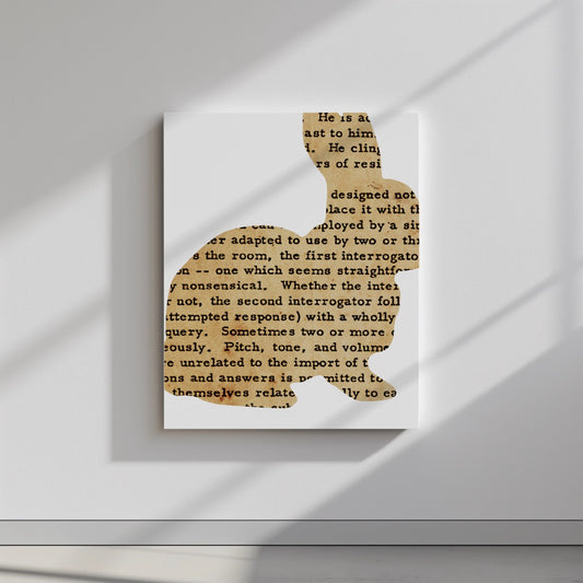 Quadro canvas paperrabbit