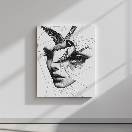 Quadro canvas bird-eye