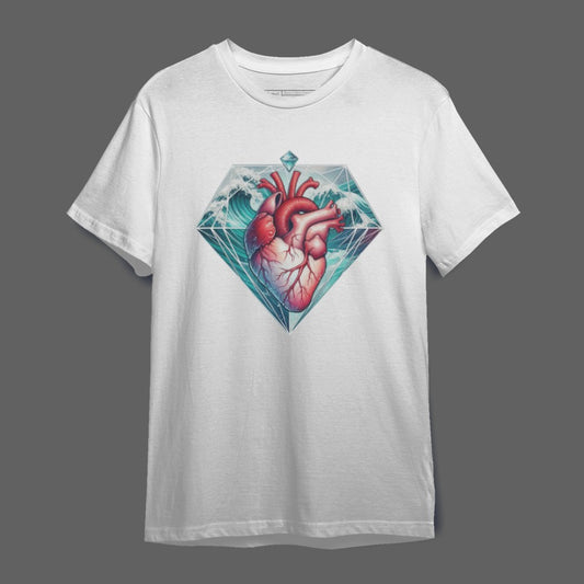 Anatomical Heart Diamond Art T-Shirt