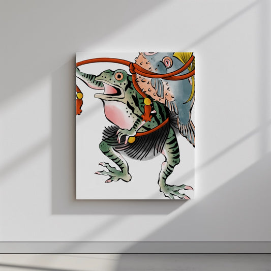 Quadro canvas il-pescatore