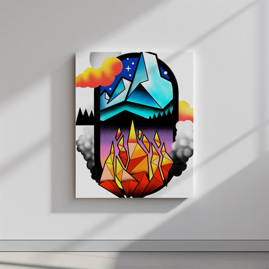 Quadro canvas blupills