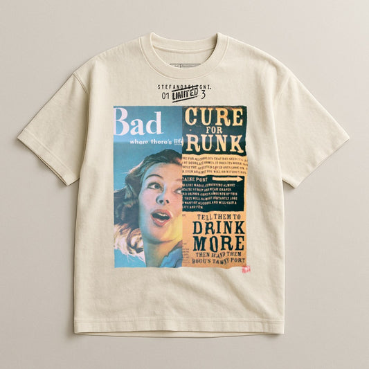 Graphic T-shirt with Unique Vintage Style Design