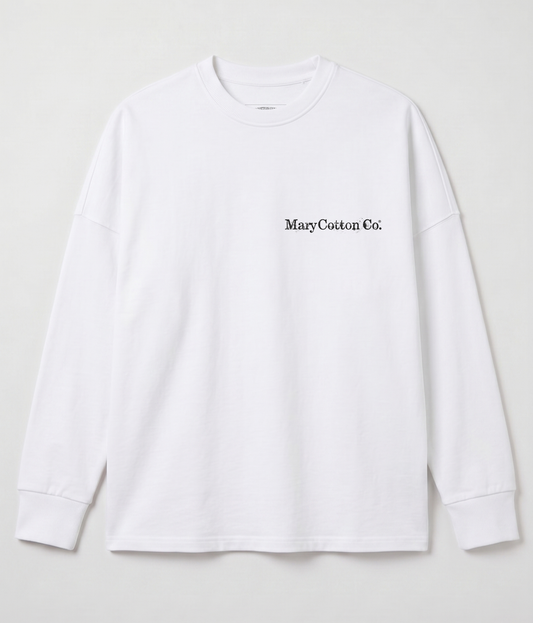 Longsleeve unisex Mary Cotton Co.