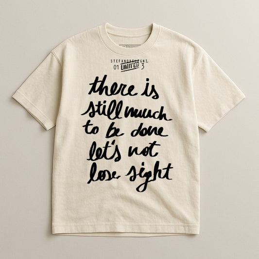 Motivational Quote Graphic Tee with Artistic Design