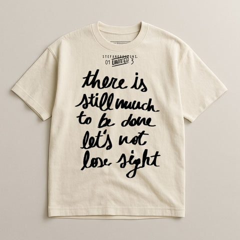 Motivational Quote Graphic Tee with Artistic Design