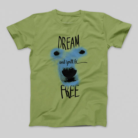 T-shirt donna boyfriend Dream Free
