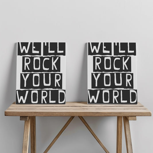Quadro canvas Rock