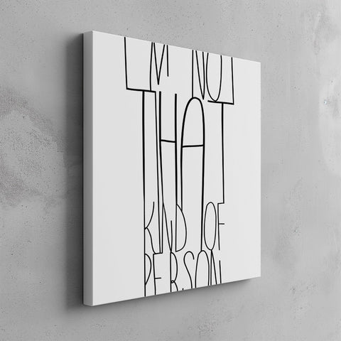 Quadro canvas Kind