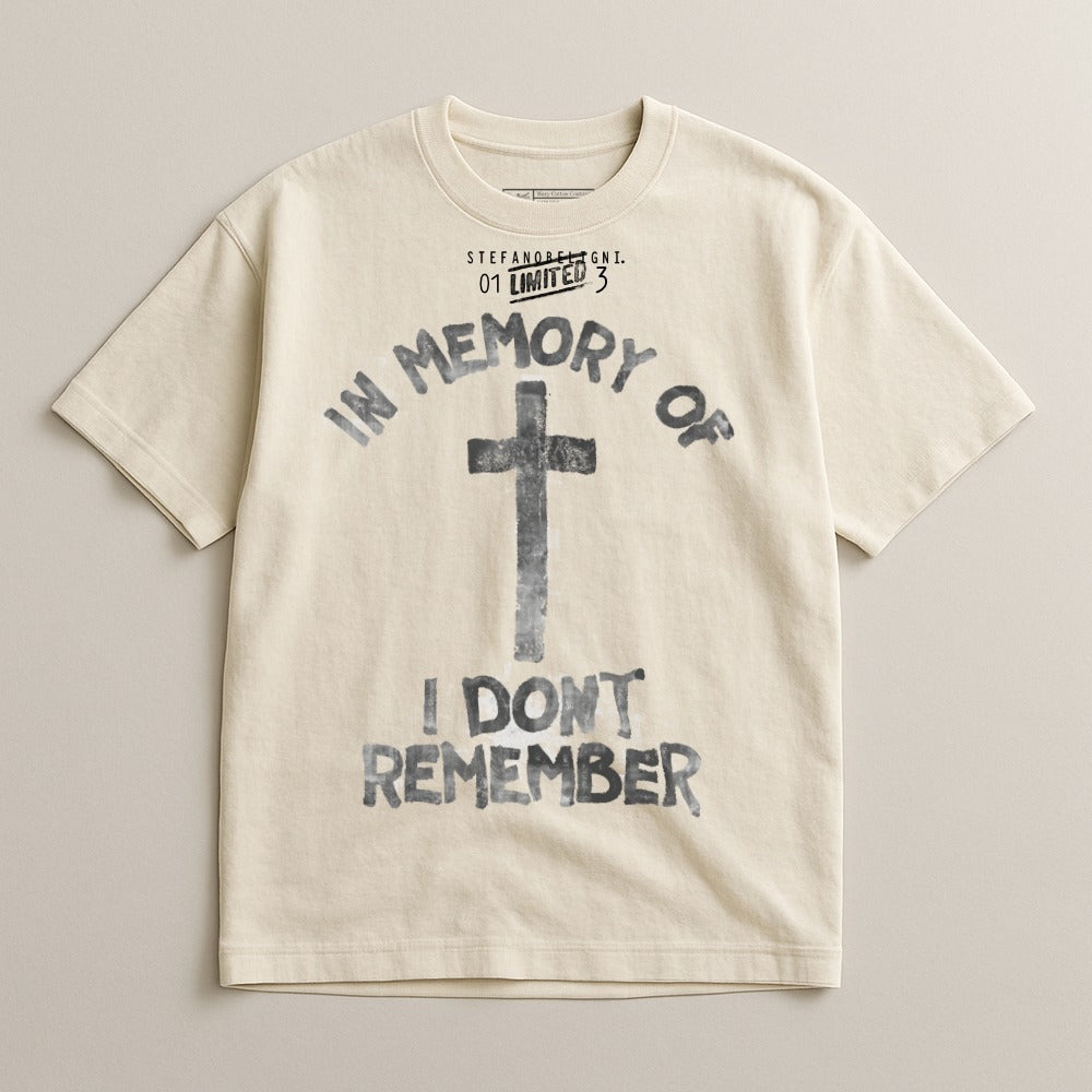 In Memory Of I Don't Remember Graphic T-shirt