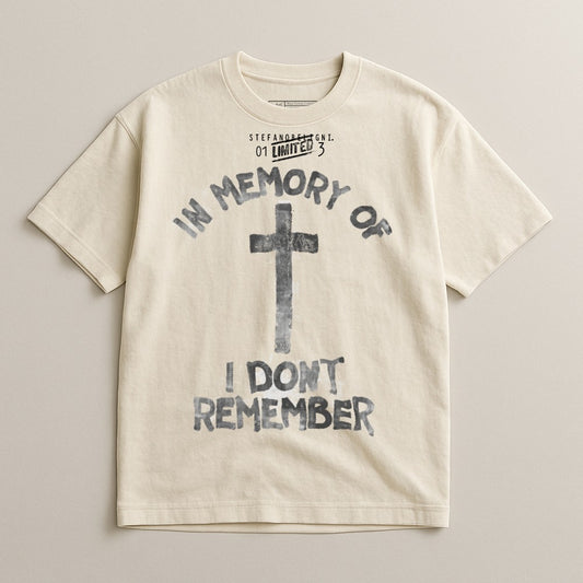 In Memory Of I Don't Remember Graphic T-shirt