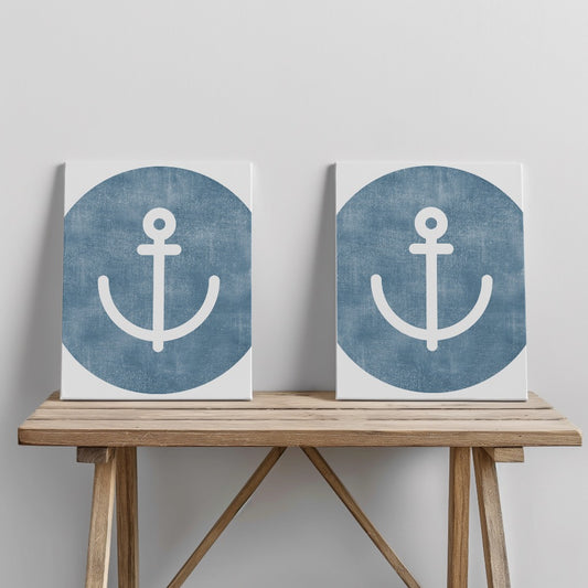 Quadro canvas Circle Anchor