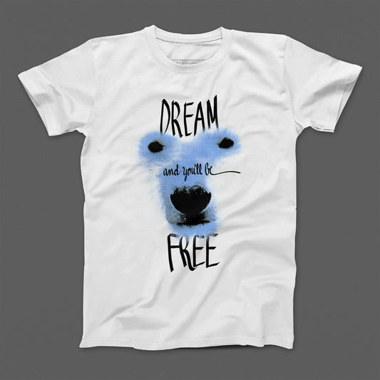 T-shirt donna boyfriend Dream Free
