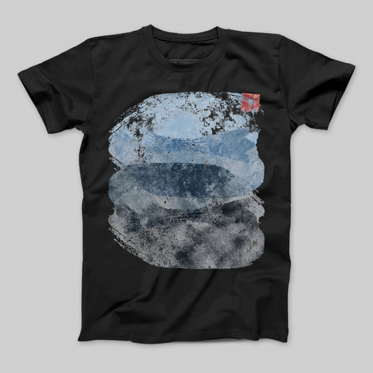 T-shirt donna boyfriend watercolor