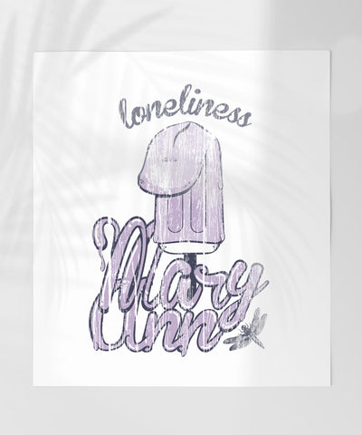 Mary Anne Loneliness Pastel Print Art Decor