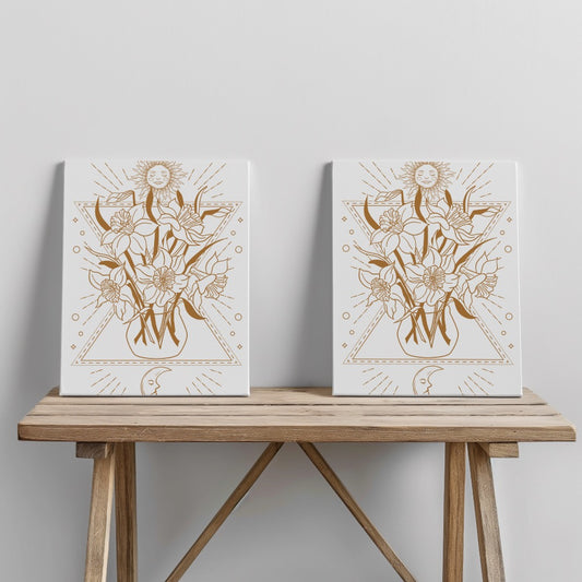 Quadro canvas Green-Witch
