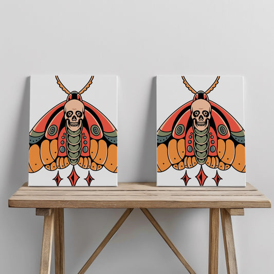 Quadro canvas death-moth