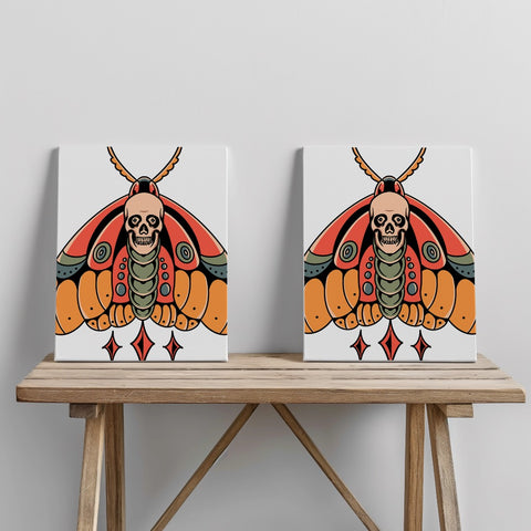 Quadro canvas death-moth