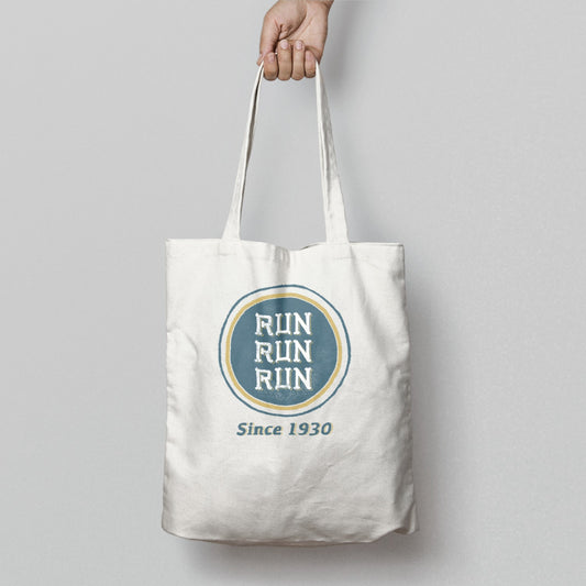 Run Run Run Since 1930 Tote Bag for Everyday Use